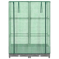 Letto Rialzato con Copertura Serra Effetto Rattan 80x40x123 cm 4015852