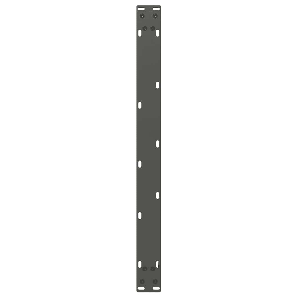 Gambe per Tavolino da Caffè a Forma di U 2 pz Antracite 60x(42-43) cm Acciaio 4013162