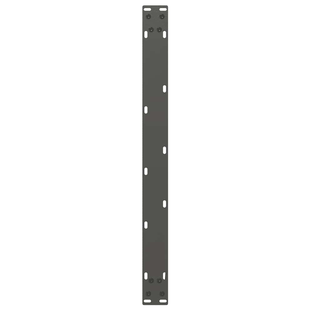 Gambe per Tavolino da Caffè a Forma di U 2 pz Antracite 70x(42-43) cm Acciaio 4013166
