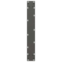Gambe per tavolo da bar a forma di U 2 pz Antracite 60x(100-101) cm Acciaio 4013238