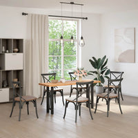 Gambe per Tavolo Consolle Nere 2 pz 28x(72-73) cm Acciaio 4013292