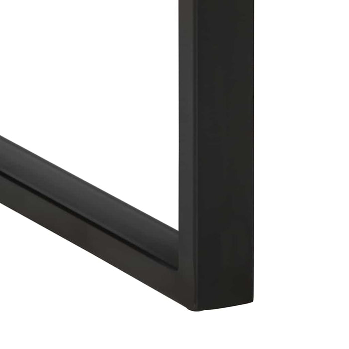 Tavolo Consolle 100x35x75 cm in Legno Massello di Mango Grezzo