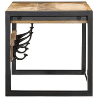 Appendiabiti 80x35x35 cm in Legno Massello Grezzo di Mango 4015937