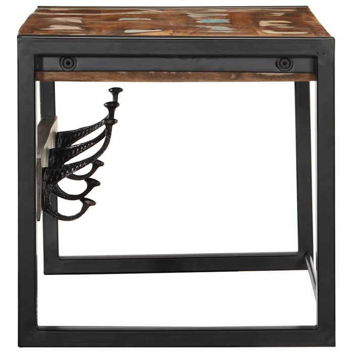 Appendiabiti Multicolore 80x35x35 cm in Legno Massello Recupero