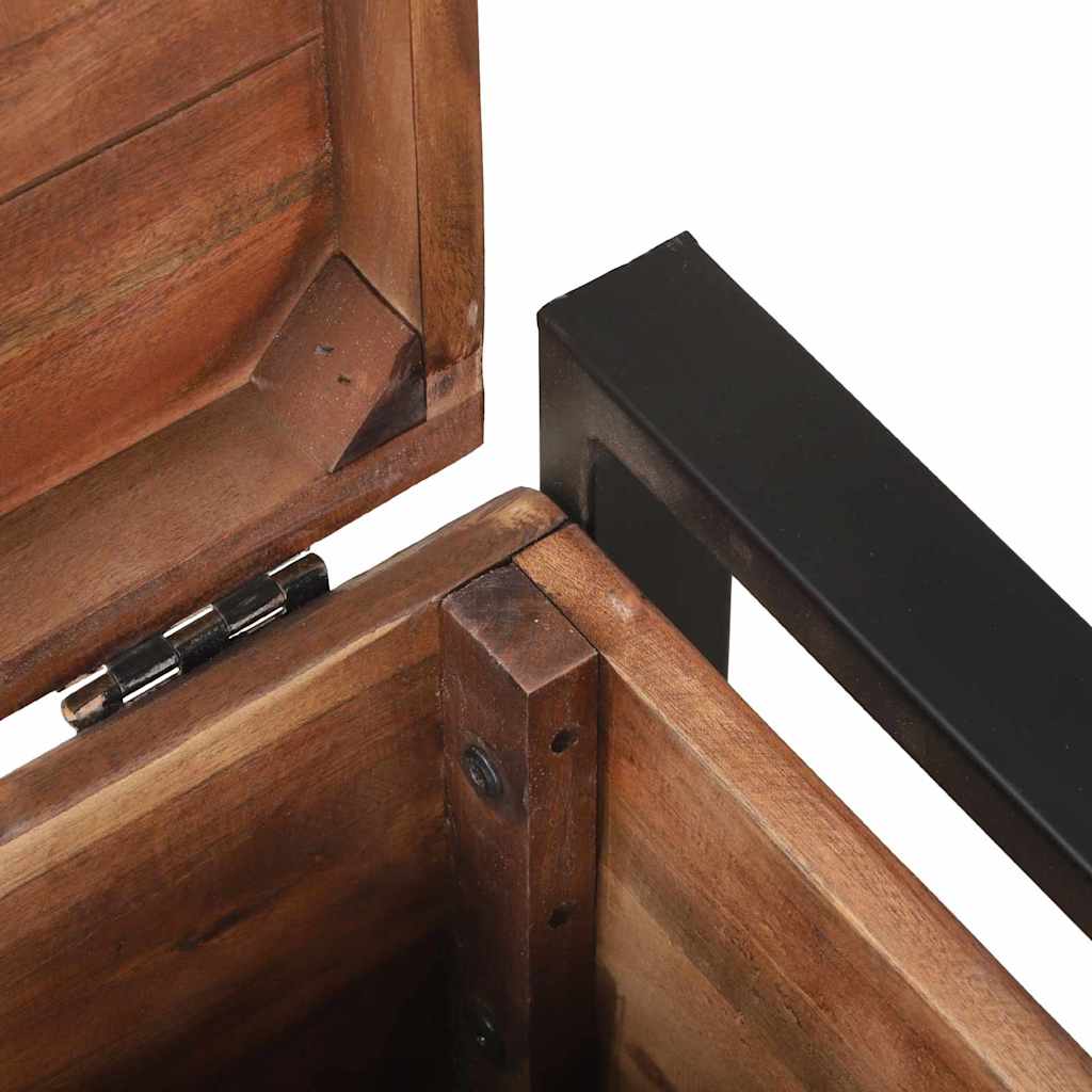 Bauli Portaoggetti 40 x 30 x 30 cm Legno massello di recupero 4015970