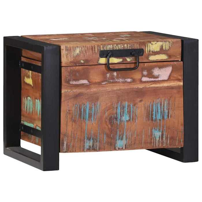 Bauli Portaoggetti 40 x 30 x 30 cm Legno massello di recupero 4015970