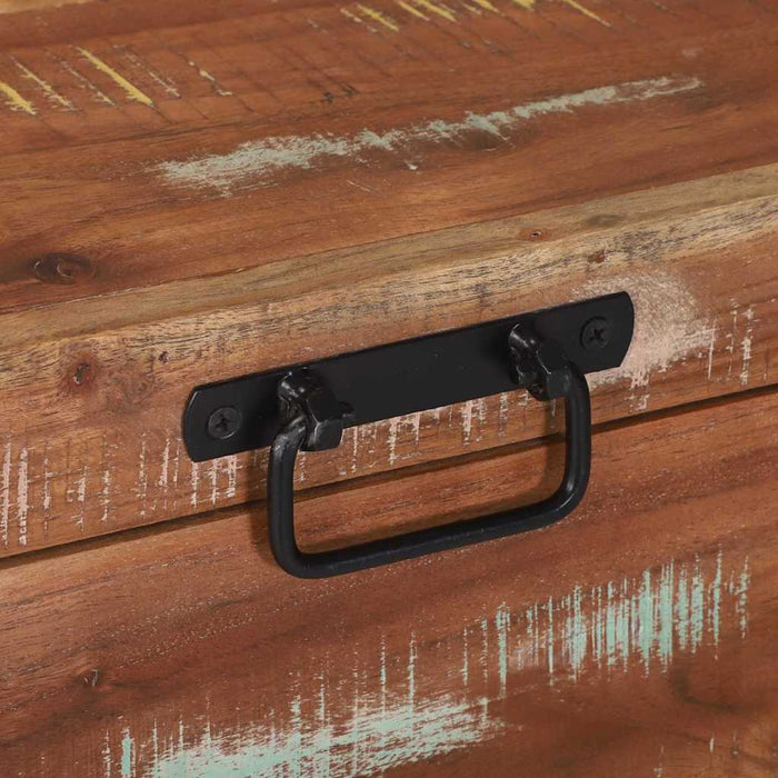 Bauli Portaoggetti 60 x 30 x 30 cm Legno massello di recupero 4015972