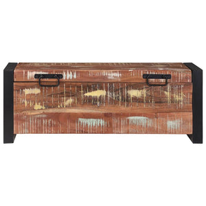 Bauli Portaoggetti 80 x 30 x 30 cm Legno massello di recupero 4015974