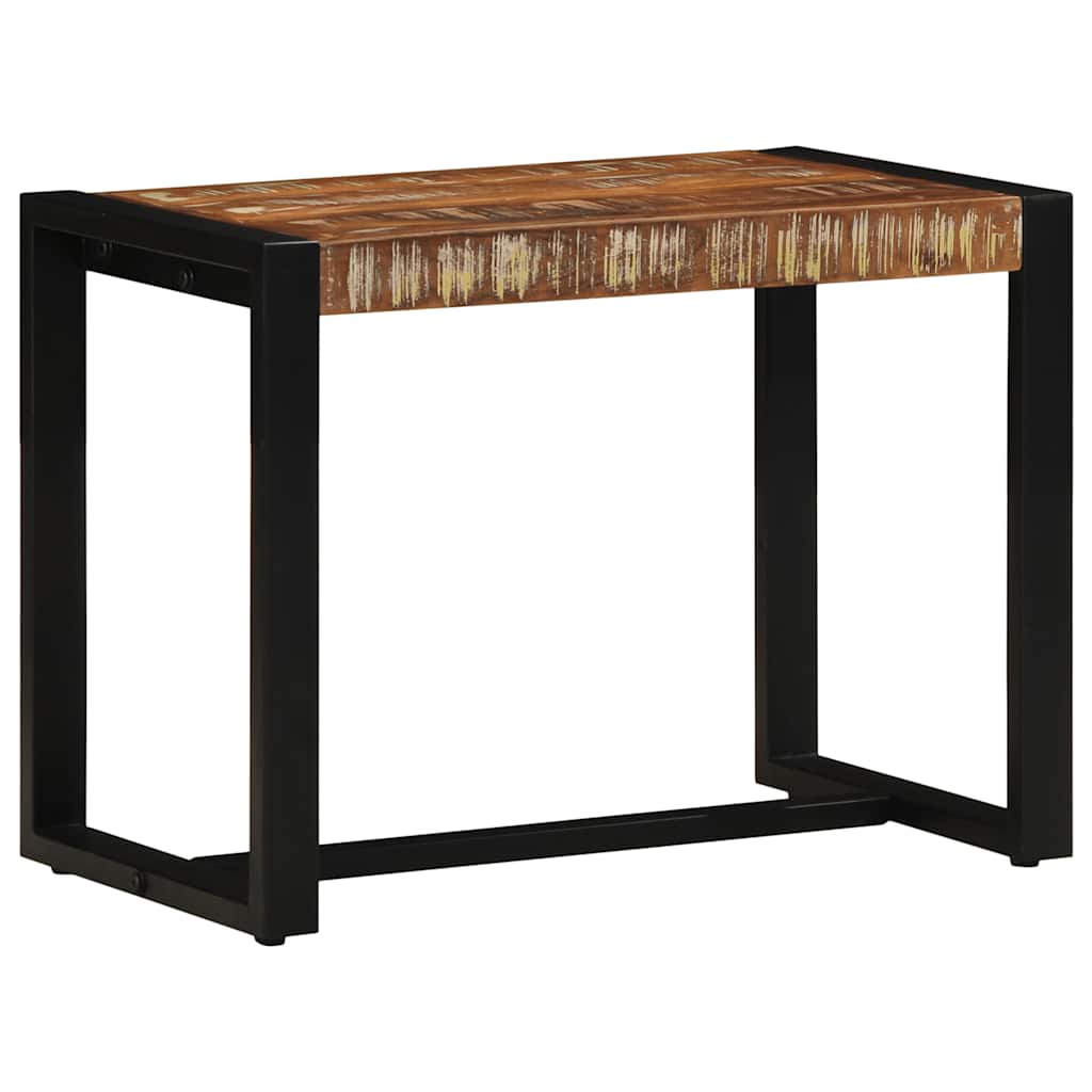 Panca Multicolore 60x35x45 cm in Legno Massello Recupero