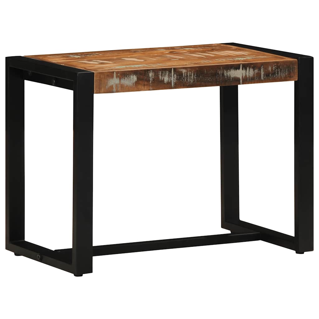 Panca Multicolore 60x35x45 cm in Legno Massello Recupero