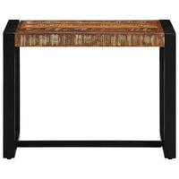 Panca Multicolore 60x35x45 cm in Legno Massello Recupero 4015978