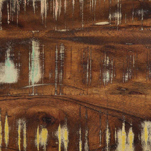 Panca Multicolore 60x35x45 cm in Legno Massello Recupero 4015978