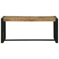 Panchina Marrone 100 x 35 x 45 cm Legno massello di mango 4015981