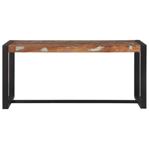 Panchina 100 x 35 x 45 cm Legno massello di recupero 4015982