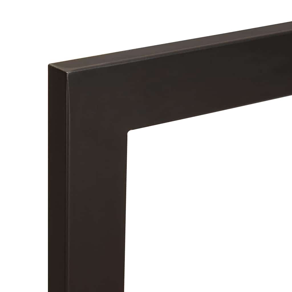 Appendiabiti Marrone 40 x 40 x 90 cm Legno massello di mango 4015985