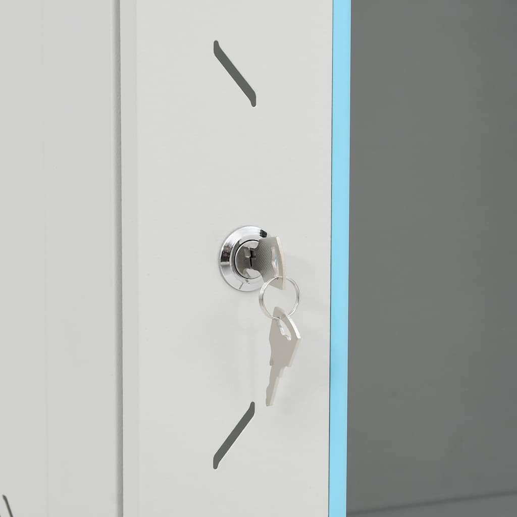 Armadietto di Rete 15U 19" IP20 Grigio 60x45x86 cm