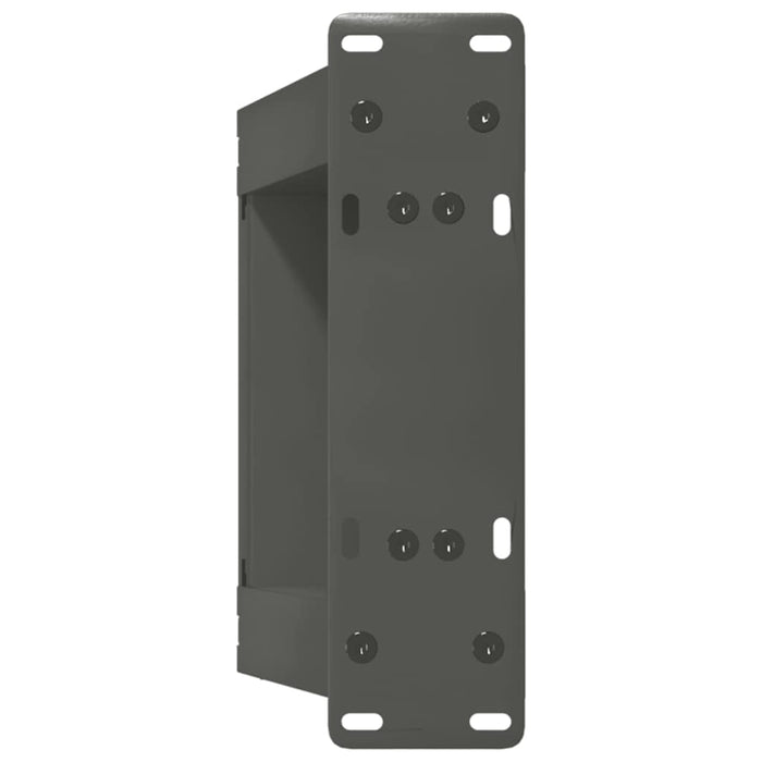 Gambe per Tavolino da Caffè a Forma di U 2 pz Antracite 30x(30-31) cm Acciaio 4012738