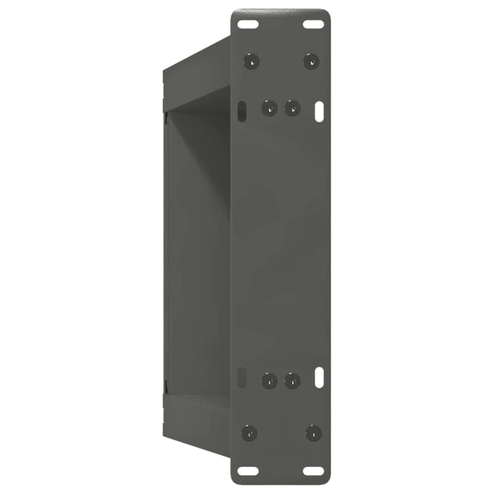 vidaXL Gambe per Tavolino da Caffè a Forma di U 2 pz Antracite 28x(42-43) cm Acciaio