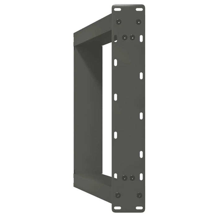 Gambe per tavolo da pranzo a forma di U 2 pz Antracite 60x(72-73) cm Acciaio 4012790