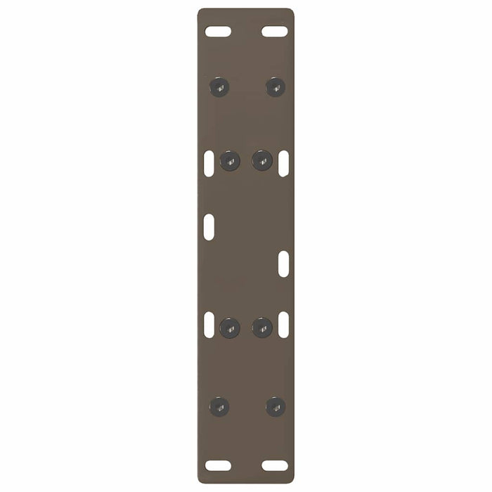 Gambe per Tavolino da Caff¨¨ a Forma di A 2 pz-Set di 2 Gamba per Tavolo 40x(30-31) cm Acciaio