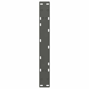 Gambe per Tavolino da Caff¨¨ a Forma di A 2 pz-Set di 2 Gamba per Tavolo Antracite 60x(30-31) cm Acciaio