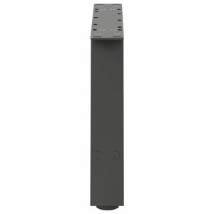 Gambe per Tavolino da Caff¨¨ a Forma di A 2 pz-Set di 2 Gamba per Tavolo Antracite 70x(30-31) cm Acciaio