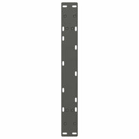 Gambe per Tavolino da Caff¨¨ a Forma di A 2 pz-Set di 2 Gamba per Tavolo Antracite 70x(30-31) cm Acciaio