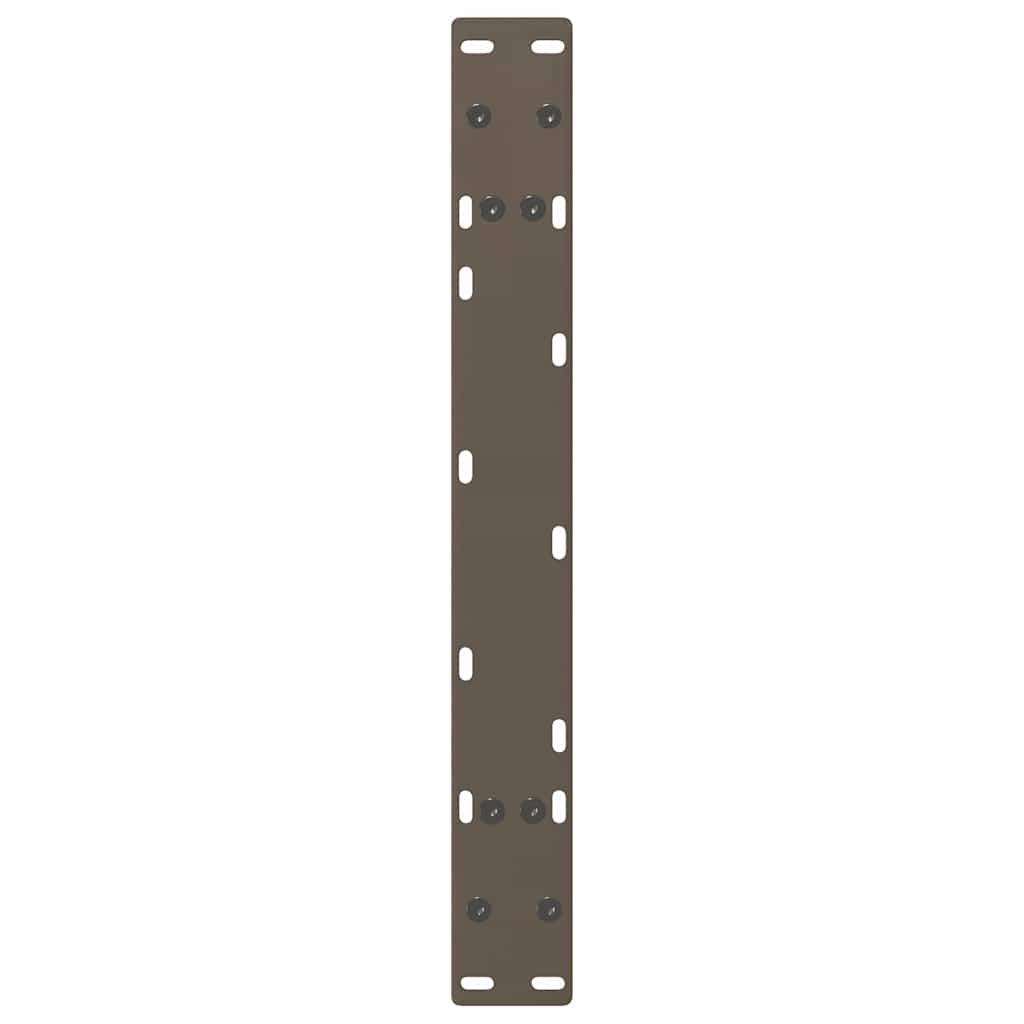 Gambe per Tavolino da Caffè a Forma di A 2 pz 70x(30-31) cm Acciaio 4012827