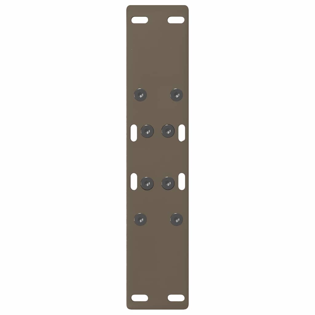 Gambe per Tavolino da Caff¨¨ a Forma di A 2 pz-Set di 2 Gamba per Tavolo 38x(42-43) cm Acciaio