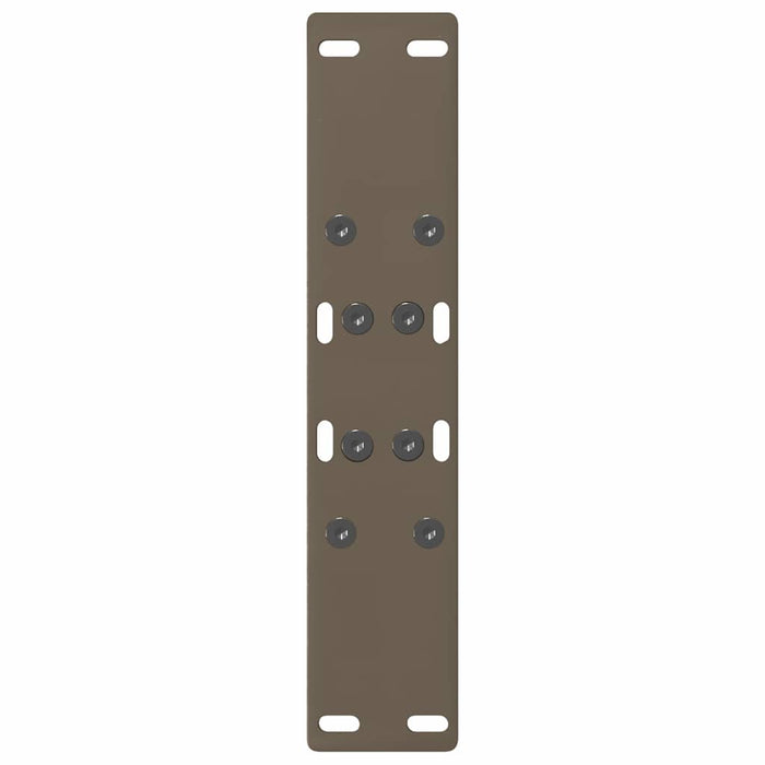 Gambe per Tavolino da Caff¨¨ a Forma di A 2 pz-Set di 2 Gamba per Tavolo 38x(42-43) cm Acciaio