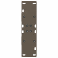 Gambe per tavolo da pranzo a forma di A 2 pz 50x(72-73) cm in acciaio