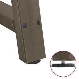 vidaXL Gambe per tavolo da pranzo a forma di A 2 pz 90x(72-73) cm in acciaio