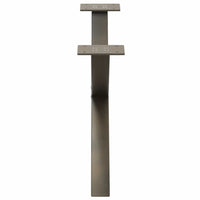 Gambe Tavolino Caffè a X 2 pz Naturale 70x(30-31) cm in Acciaio 4012887