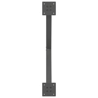 Gambe per Tavolino da Caff¨¨ a Forma di X 2 pz-Set di 2 Gamba per Tavolo Antracite 70x(42-43) cm Acciaio 265381