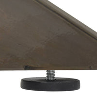 Gamba per Tavolo da Pranzo a Forma di Ragno Nero 85x85x(72-73) cm Acciaio 4013123