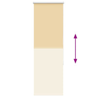 Tenda a Rullo Oscurante 60x130 cm Larghezza Tessuto 55,7 cm 4010704