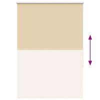 Tenda a Rullo Oscurante 115x150 cm Larghezza Tessuto 110,7 cm 4010741