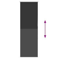 Tenda a Rullo Oscurante 50x130 cm Larghezza Tessuto 45,7 cm 4010832