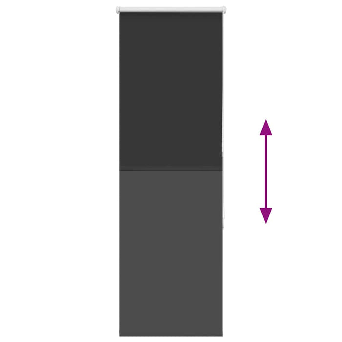 Tenda a Rullo Oscurante 50x130 cm Larghezza Tessuto 45,7 cm 4010832