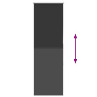 Tenda a Rullo Oscurante 55x130 cm Larghezza Tessuto 50,7 cm 4010833