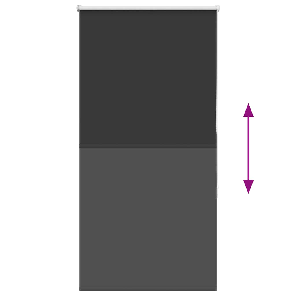 Tenda a Rullo Oscurante 80x130 cm Larghezza Tessuto 75,7 cm 4010838