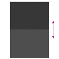 Tenda a Rullo Oscurante 100x130 cm Larghezza Tessuto 95,7 cm 4010842