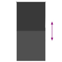 Tenda a Rullo Oscurante 85x175 cm Larghezza Tessuto 80,7 cm 4010891