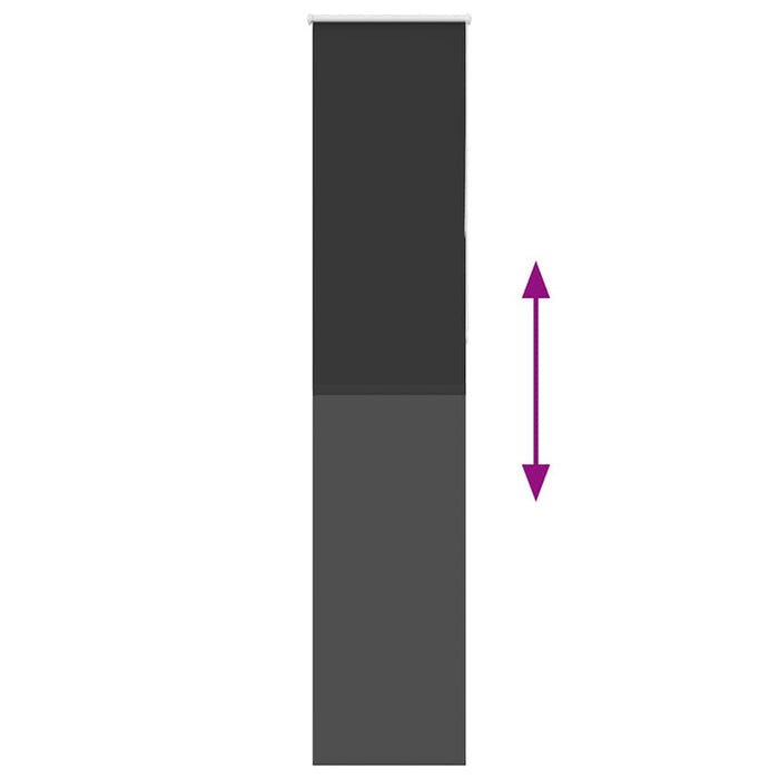 Tenda a Rullo Oscurante 40x210 cm Larghezza Tessuto 35,7 cm 4010908