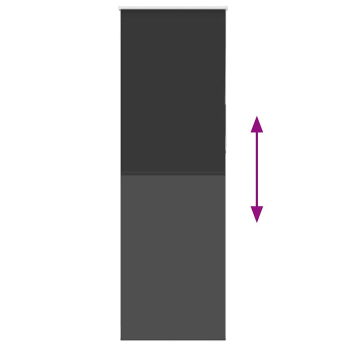Tenda a Rullo Oscurante 65x230 cm Larghezza Tessuto 60,7 cm 4010939