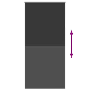 Tenda a Rullo Oscurante 115x230 cm Larghezza Tessuto 110,7 cm 4010949