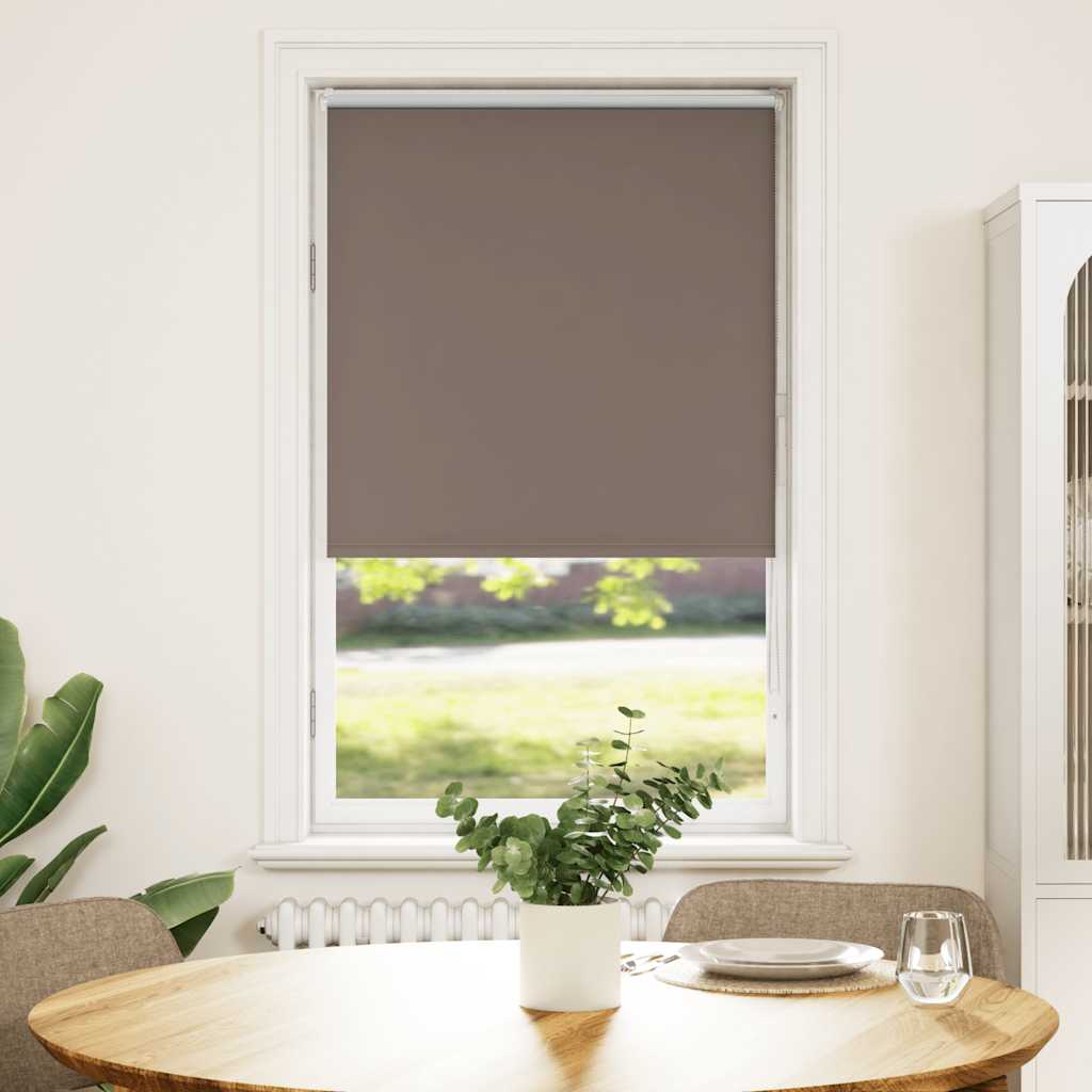 vidaXL Tenda a Rullo Oscurante 80x150 cm Larghezza Tessuto 75,7 cm
