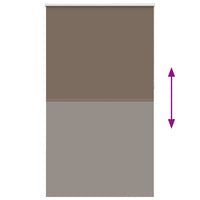 vidaXL Tenda a Rullo Oscurante 135x210 cm Larghezza Tessuto 131,6 cm