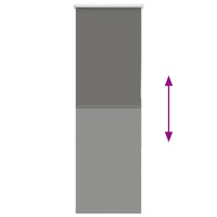 Tenda a Rullo Oscurante 60x130 cm Larghezza Tessuto 55,7 cm 4011094