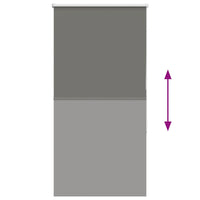 Tenda a Rullo Oscurante 85x130 cm Larghezza Tessuto 80,7 cm 4011099